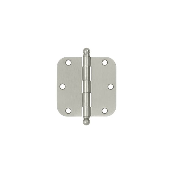 S35R515-BT Ball Tip 5/8 Radius Hinge Brushed Nickel, 10PK
